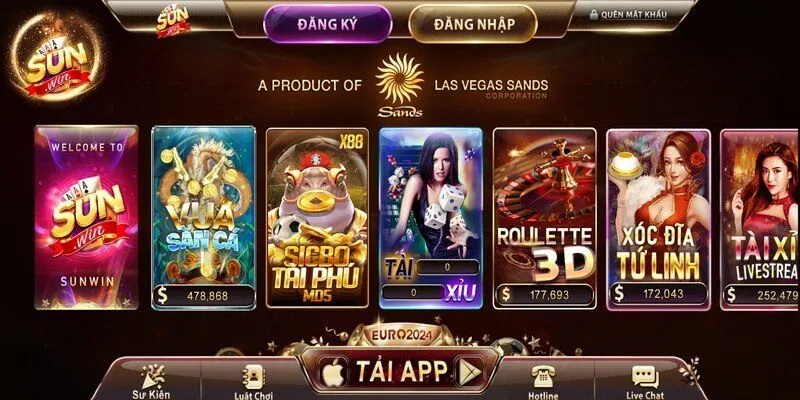 Sunwin hứa hẹn mang đến dịch vụ đẳng cấp sau khi đăng ký