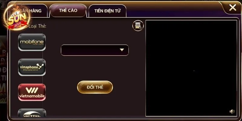 Cách thức đổi thưởng Sunwin bằng thẻ cào siêu an toàn